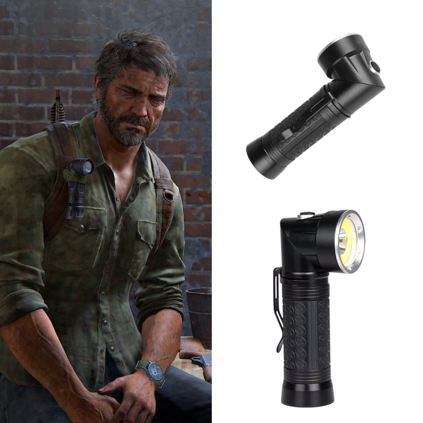 The Last of Us Joel's Flashlight Replica from Part 1