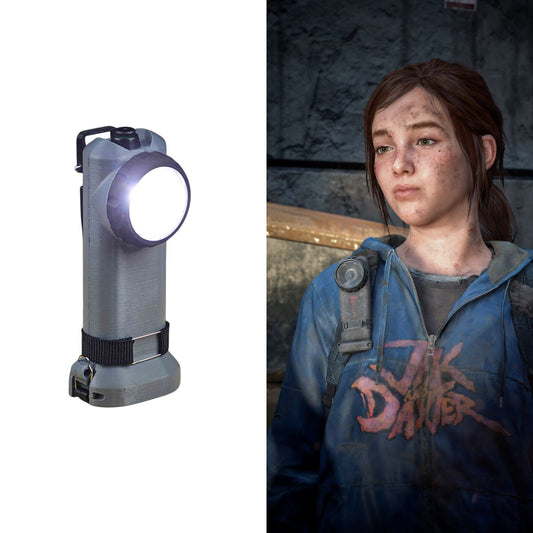 The Last of Us Ellie's Custom Flashlight Realistic Cosplay Replica