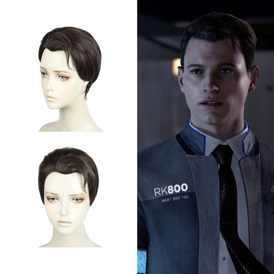 RK800 Detroit: Become Human Connor Cosplay Wig for Cosplay