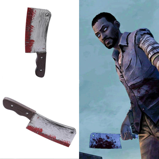Telltales The Walking Dead Ep. 5 Lee's Meat Cleaver Weapon 11.8 Inch Prop