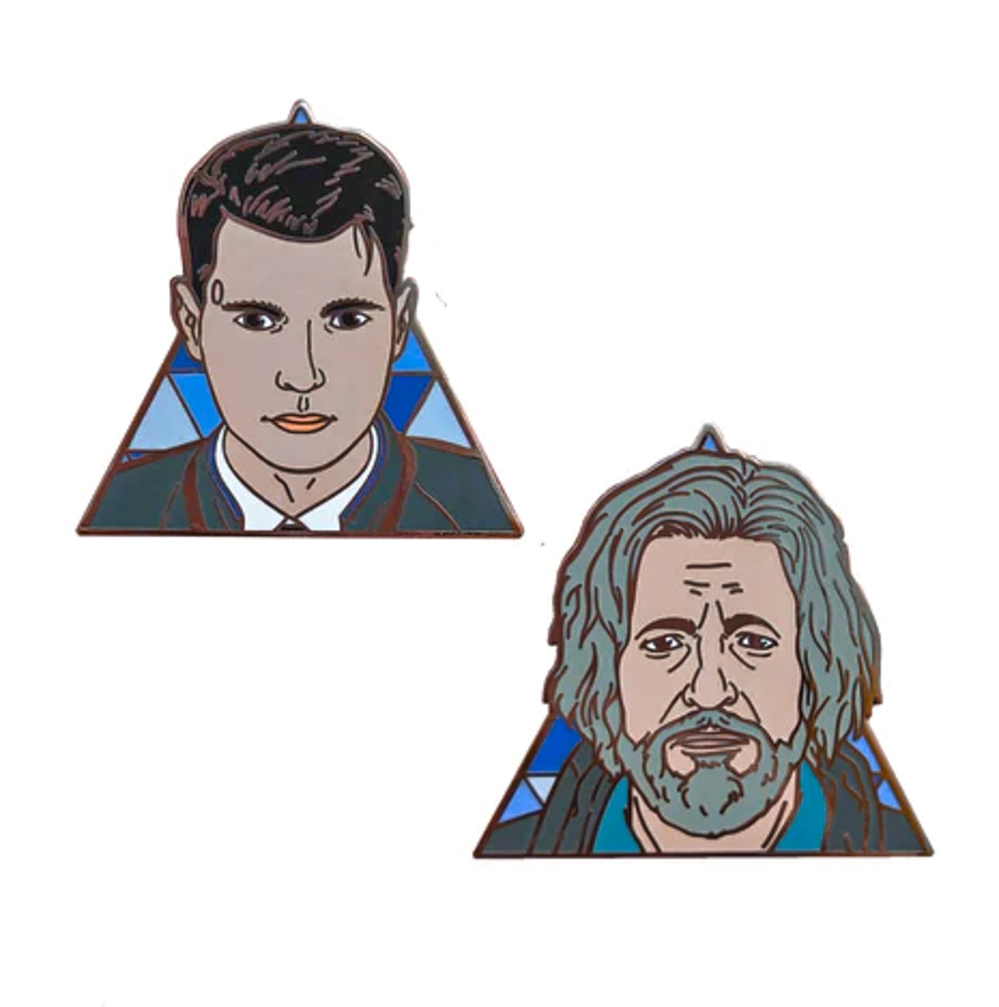 Detroit Become Human Enamel Pin Set - Default Title Available at 2Fast2See.co