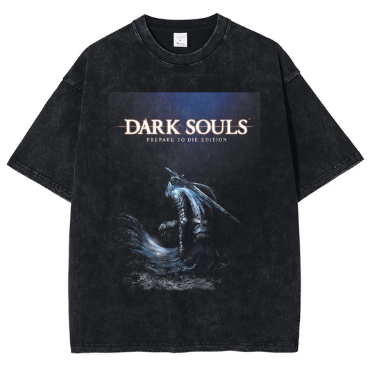 Dark Souls II Prepare to Die Edition Washed Vintage Tshirt