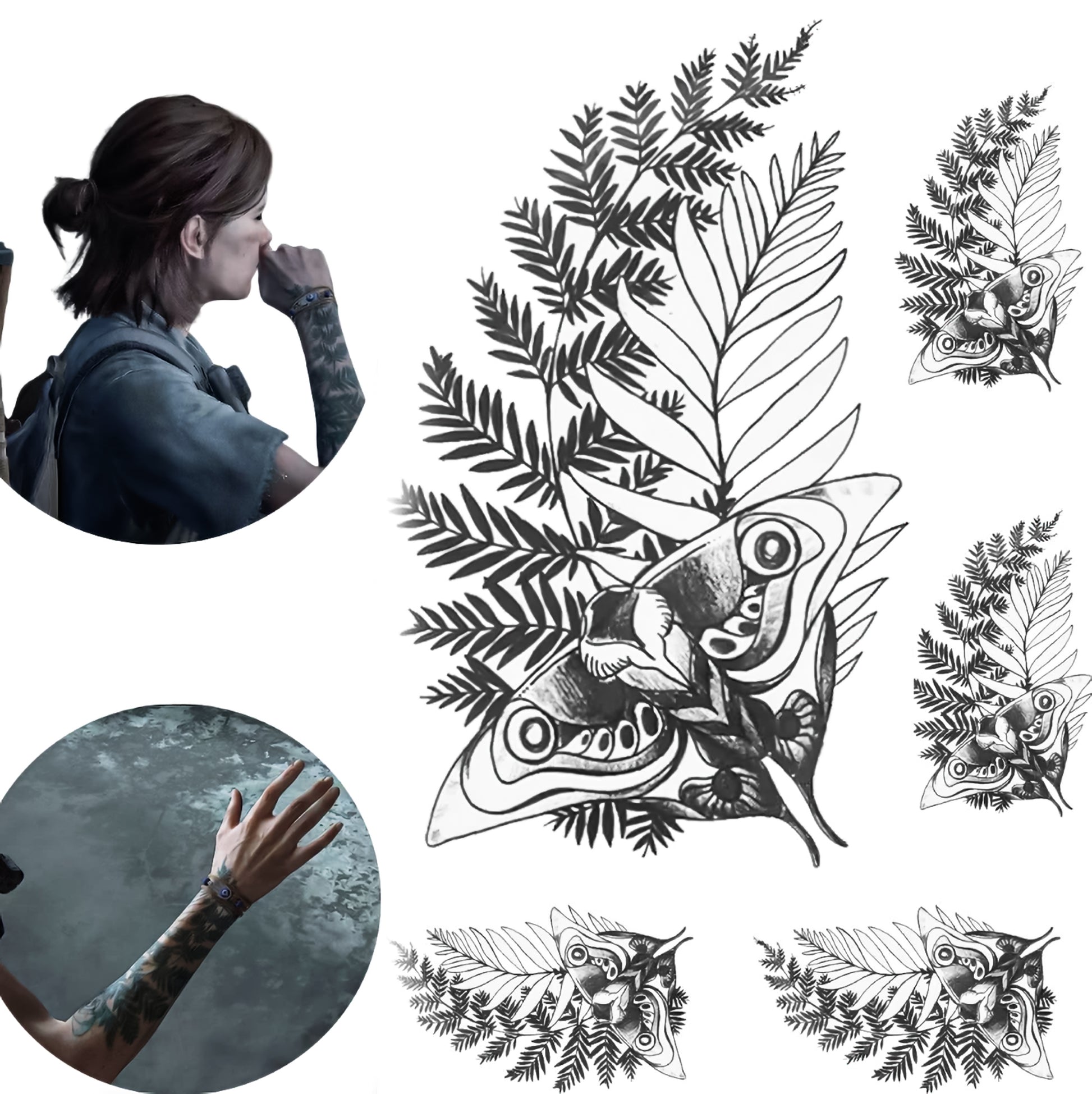 The Last of Us Ellie's Cosplay Tattoo - Default Title Available at 2Fast2See.co