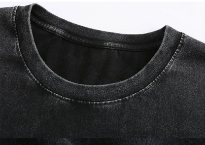 The Last of Us Vintage Graphic Washed Tshirt - Vintage Black / S Available at 2Fast2See.co