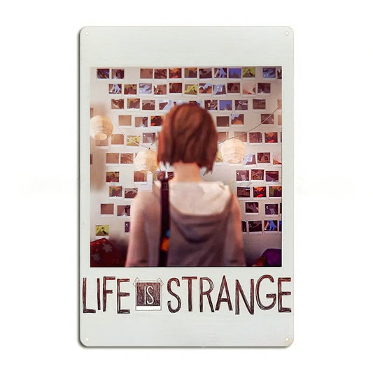 Life Is Strange Max Metal Wall Sign - 14x20cm Available at 2Fast2See.co