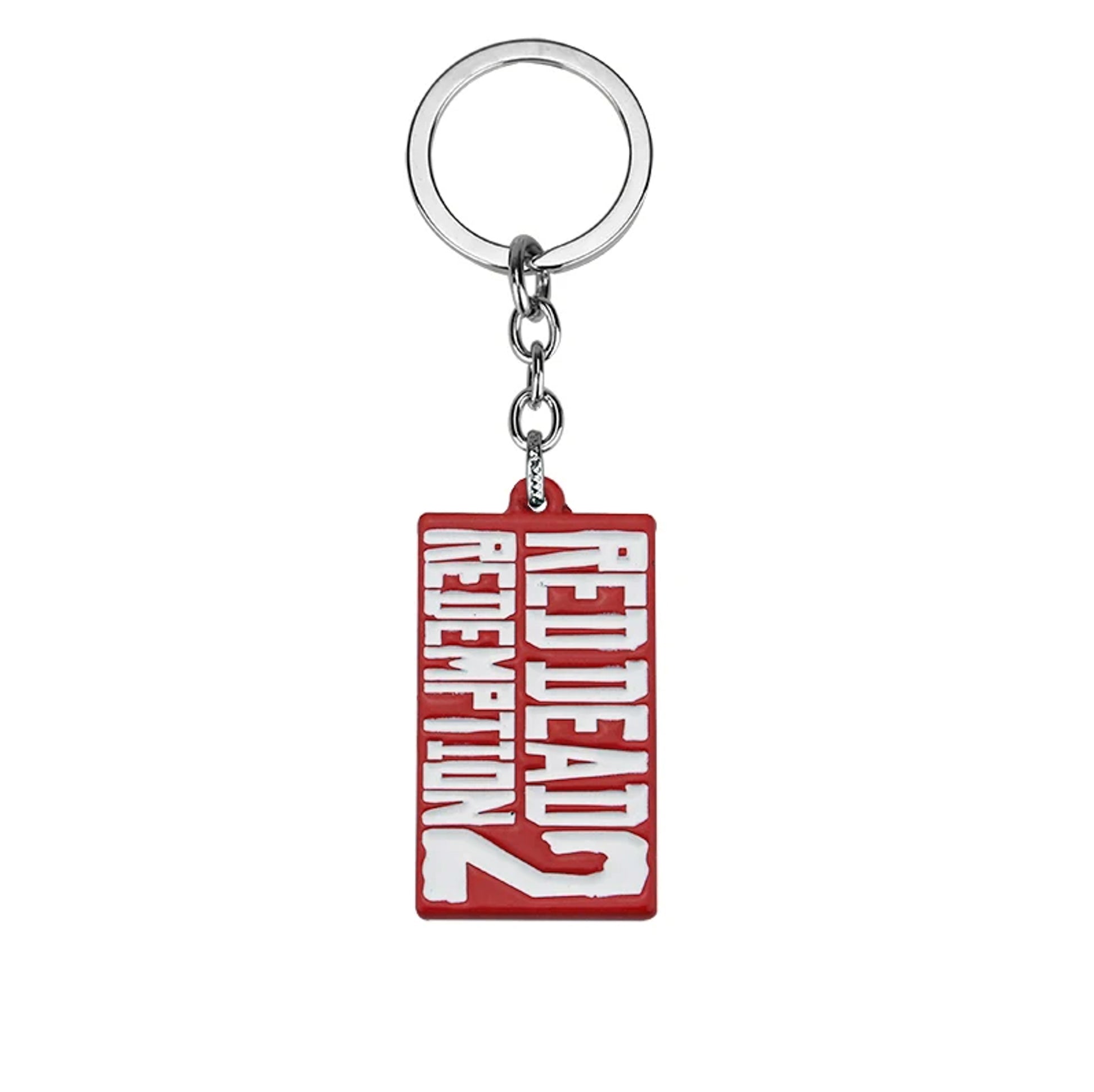 Red Dead Redemption II Game Metalic Custom Keychain - Default Title Available at 2Fast2See.co
