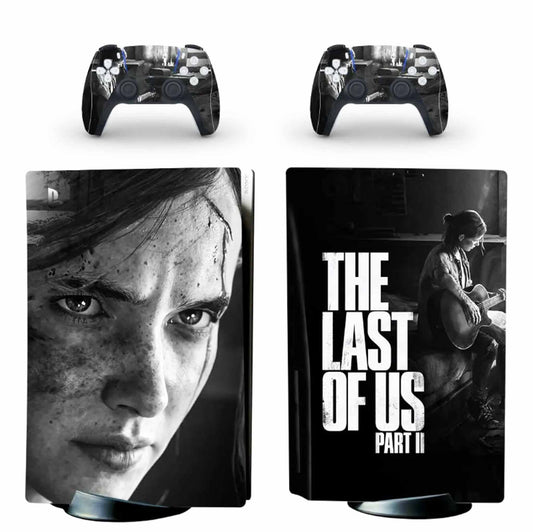 The Last of Us Ellie Williams Part 2 PS5 Disk Skin Sticker Vinyl