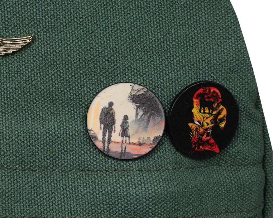 The Last of Us Part I Ellie's Simple Backpack Replica with Pins