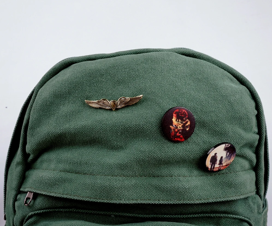 The Last of Us Part I Ellie's Simple Backpack Replica with Pins