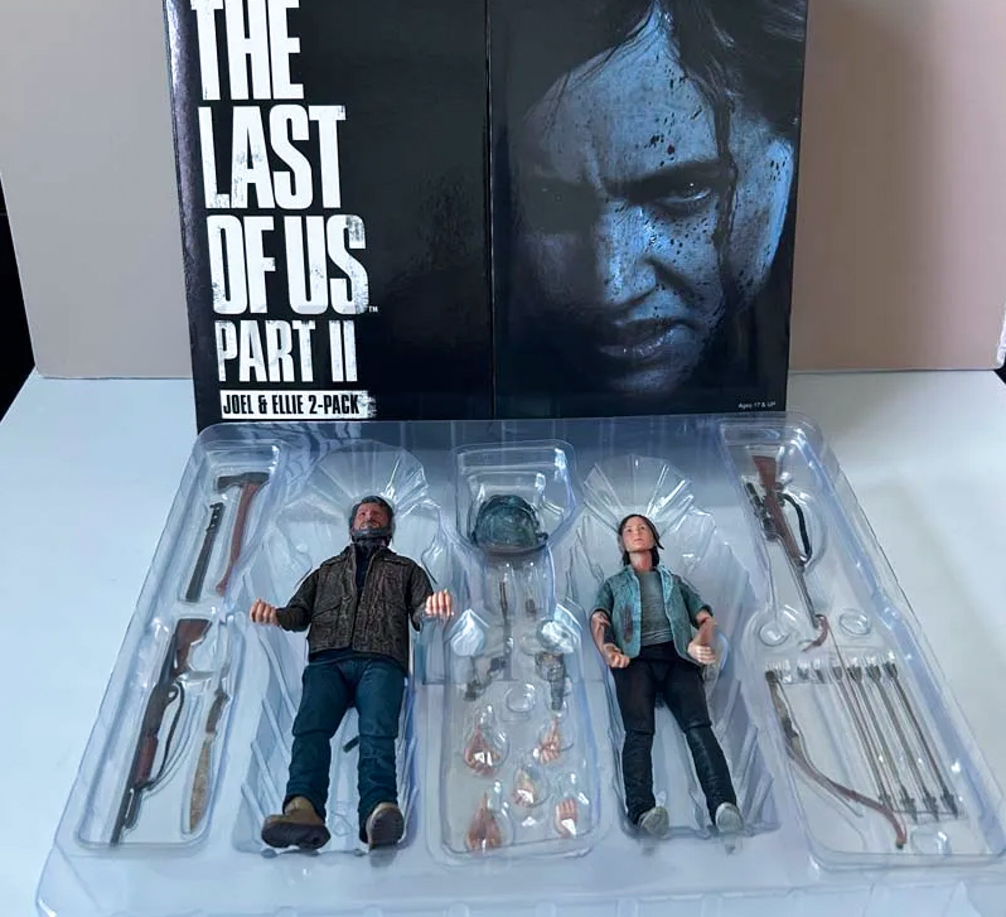 NECA The Last of US 2 Pack of Two 7” Scale Action Figures Replica