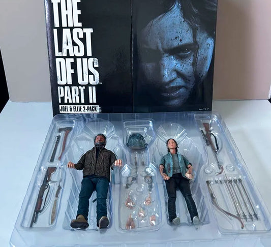 NECA The Last of US 2 Pack of Two 7” Scale Action Figures Replica Collectors Gift