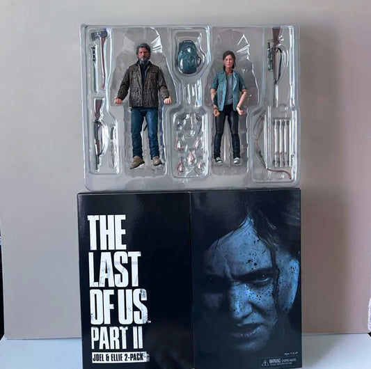 NECA The Last of US 2 Pack of Two 7” Scale Action Figures Replica Collectors Gift