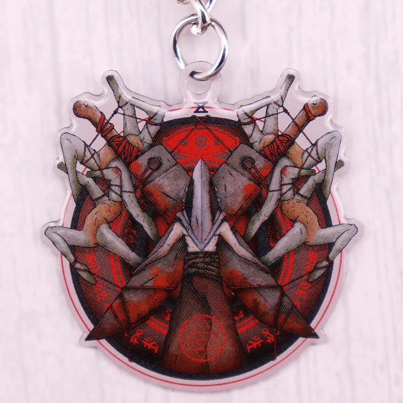 Silent Hill Halo of The Sun Horror Video Game Keychain