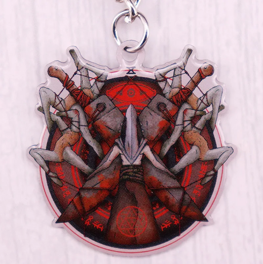 Silent Hill Halo of The Sun Horror Video Game Keychain