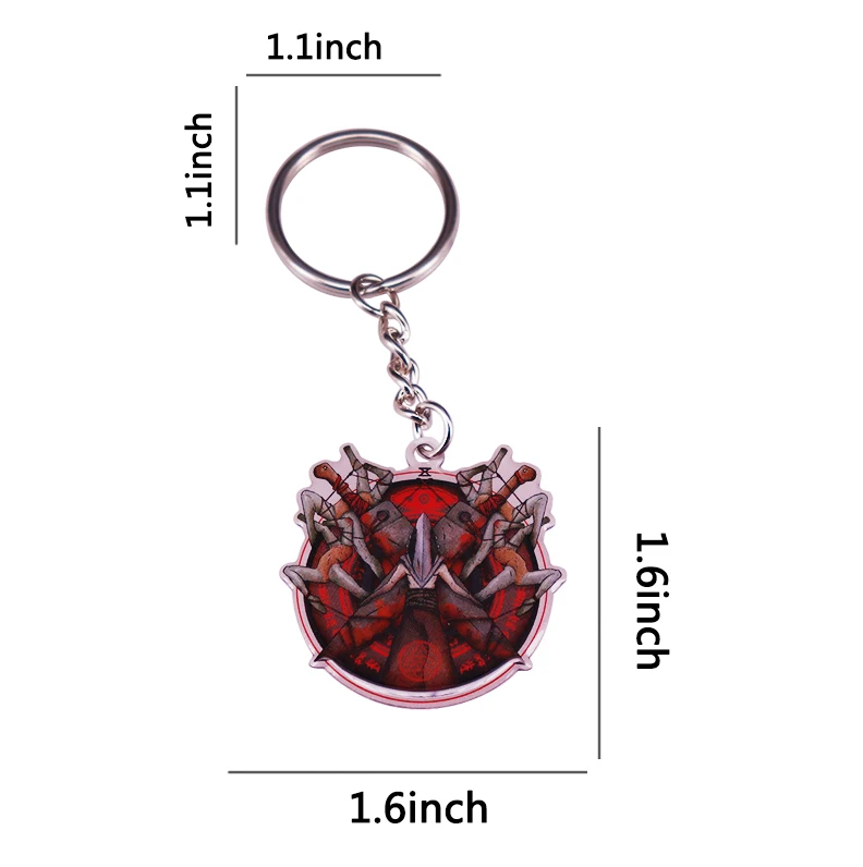 Silent Hill Halo of The Sun Horror Video Game Keychain