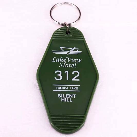 Silent Hill Lake View Hotel Video Game Keychain