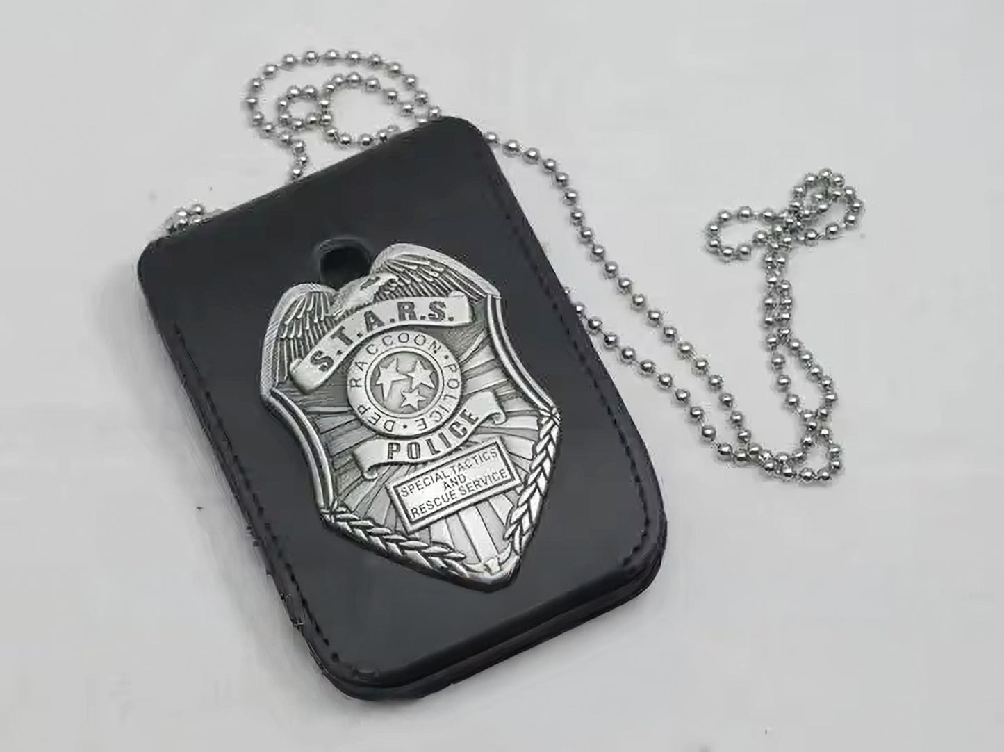 Resident Evil Leon Kennedy Raccoon City Badge STARS Police Cosplay Model