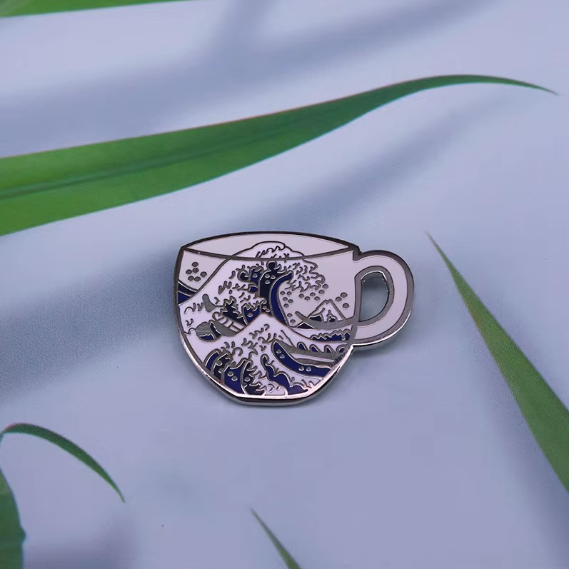 Tea Cup Vintage Enamel Pin