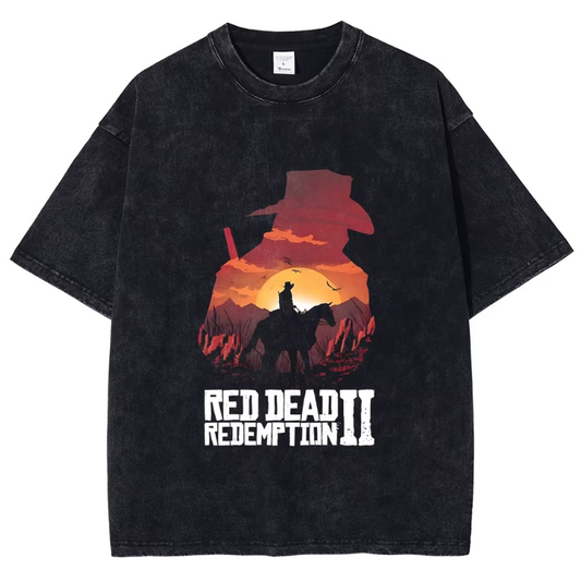 Red Dead Redemption 2 Aesthetic Vintage Tshirt