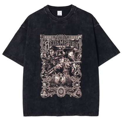 Red Dead Redemption Premium Washed Tshirt