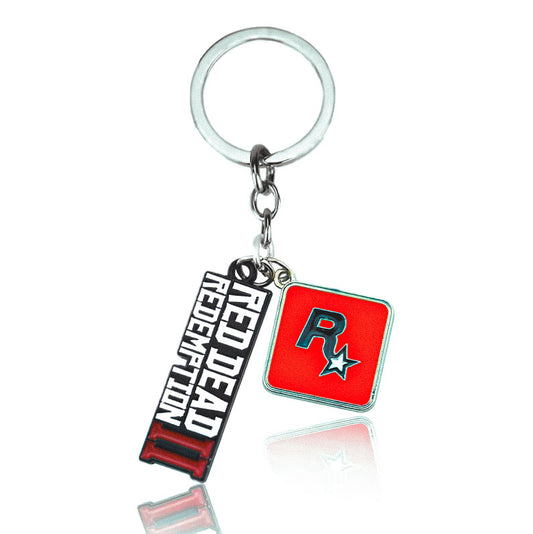 Red Dead Redemption II Metal Keychain Rockstar Games