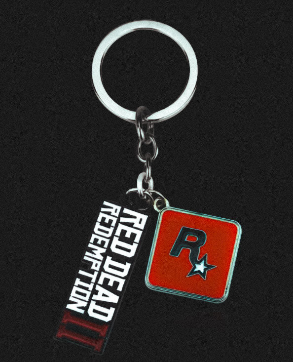 Red Dead Redemption II Metal Keychain Rockstar Games
