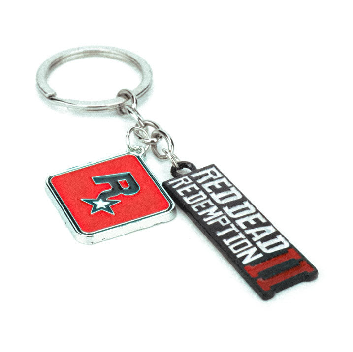 Red Dead Redemption II Metal Keychain Rockstar Games