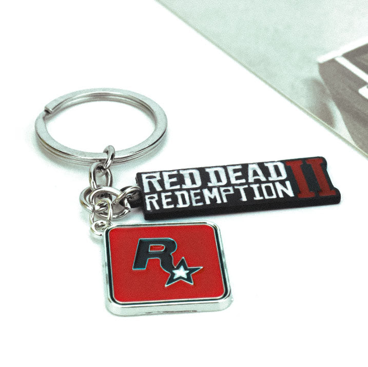 Red Dead Redemption II Metal Keychain Rockstar Games