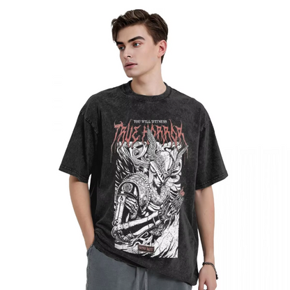 Malenia Blade Of Miquella Washed Vintage Tshirt - S Available at 2Fast2See.co