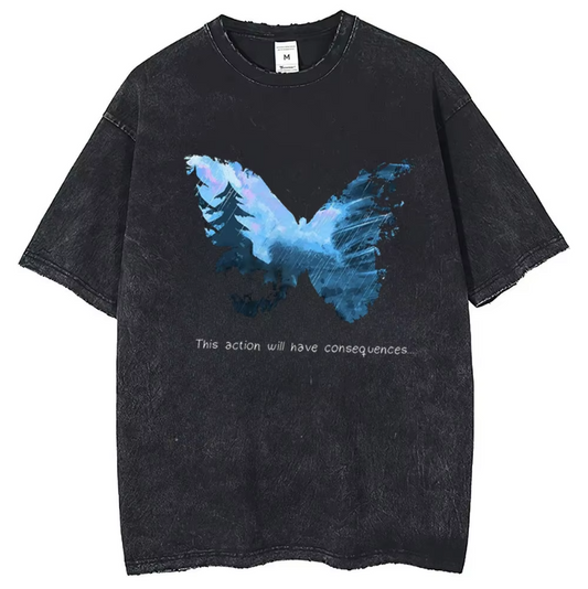 Life Is Strange This Action Will Have Concequences Vintage Tee