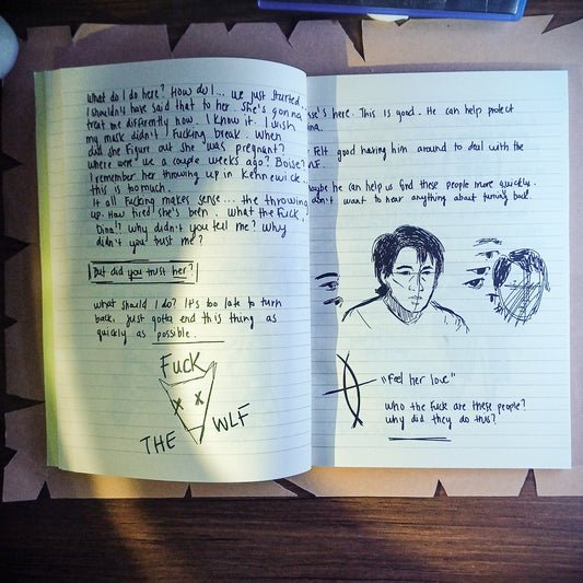 The Last of Us Ellie's Handmade Journal Replica