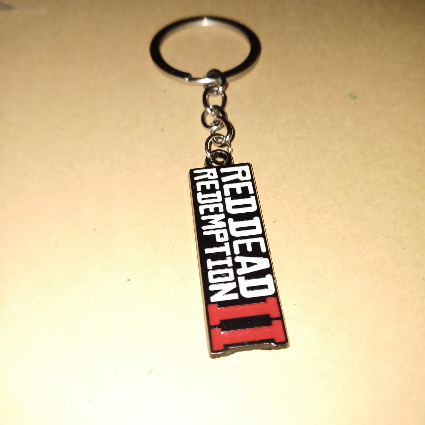 Red Dead Redemption II Silver Keychain