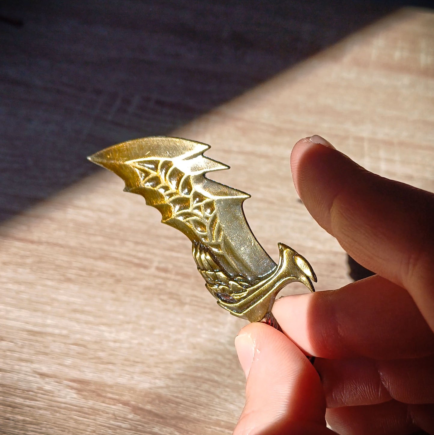 God of War Video Game Blade of Chaos Keychain