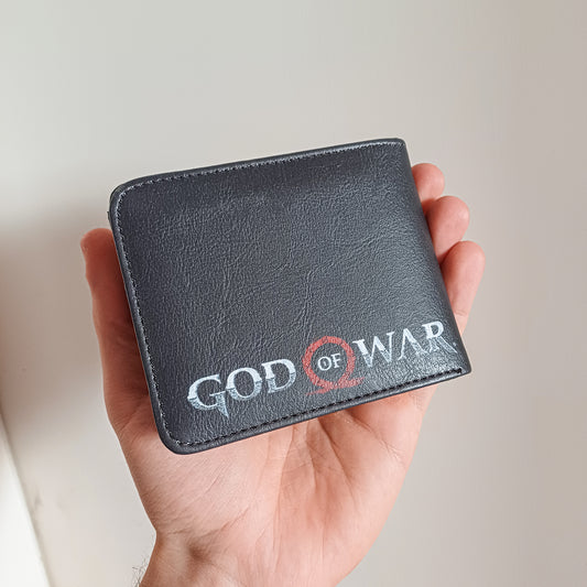 God of War Game Inspired Logo Kratos PU Leather Wallet