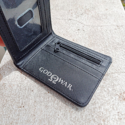 God of War Game Inspired Logo Kratos PU Leather Wallet - Default Title Available at 2Fast2See.co