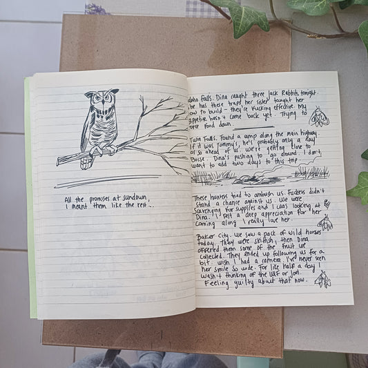 The Last of Us Ellie's Handmade Journal Replica