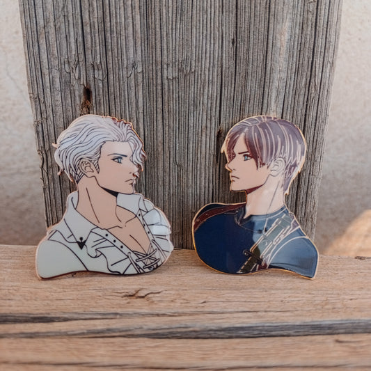 Resident Evil 4 - Leon Kennedy - Hard Enamel Pin