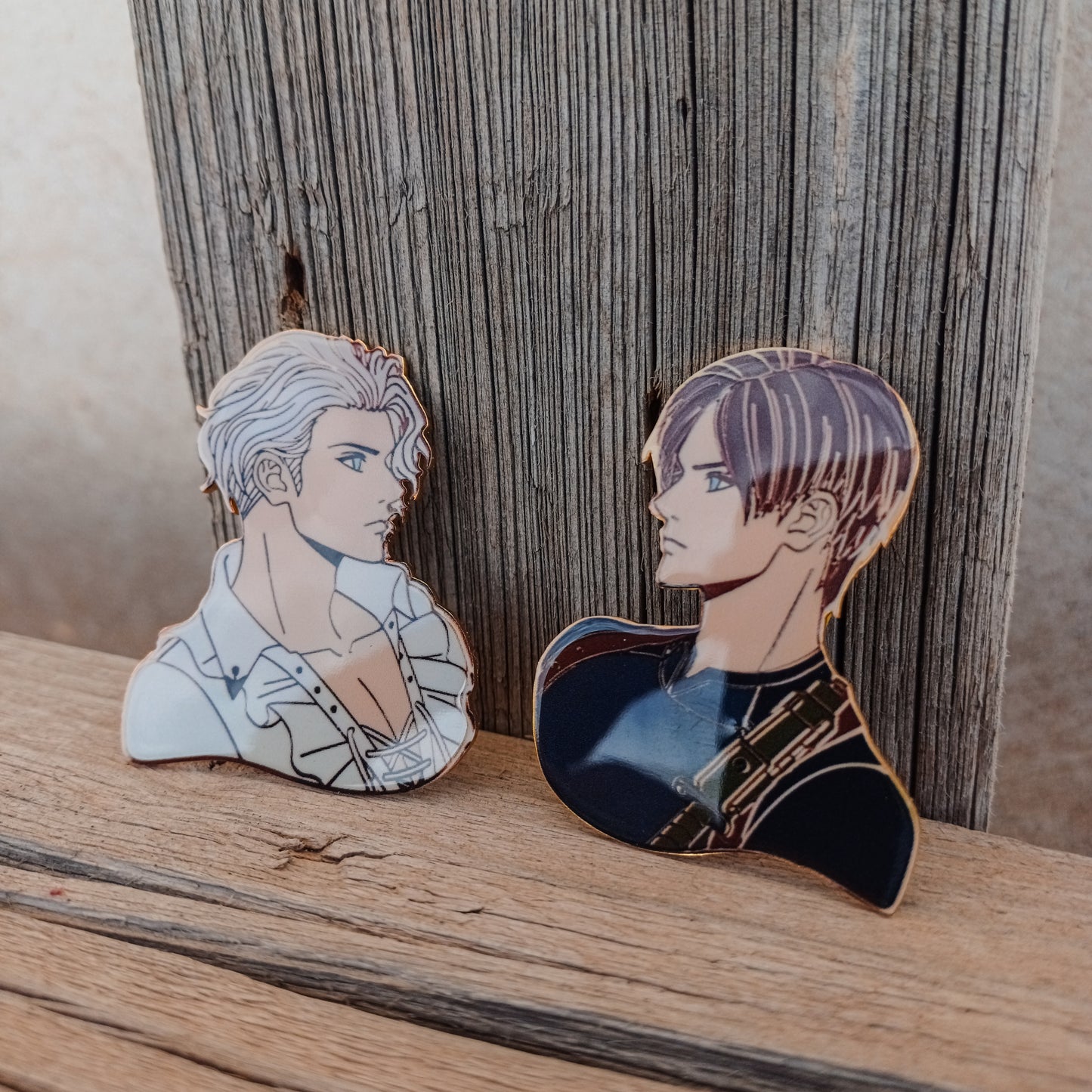 Resident Evil 4 - Leon Kennedy - Hard Enamel Pin