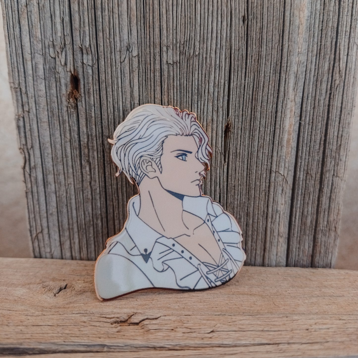 Resident Evil 4 - Leon Kennedy - Hard Enamel Pin