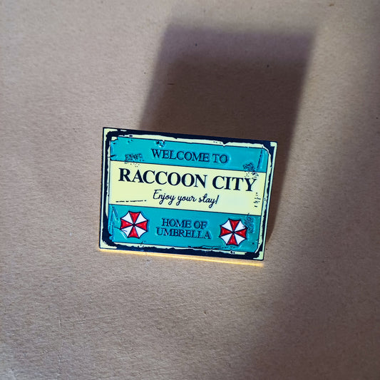 Resident Evil Welcome to Raccoon City Horror Enamel Pin - Default Title Available at 2Fast2See.co