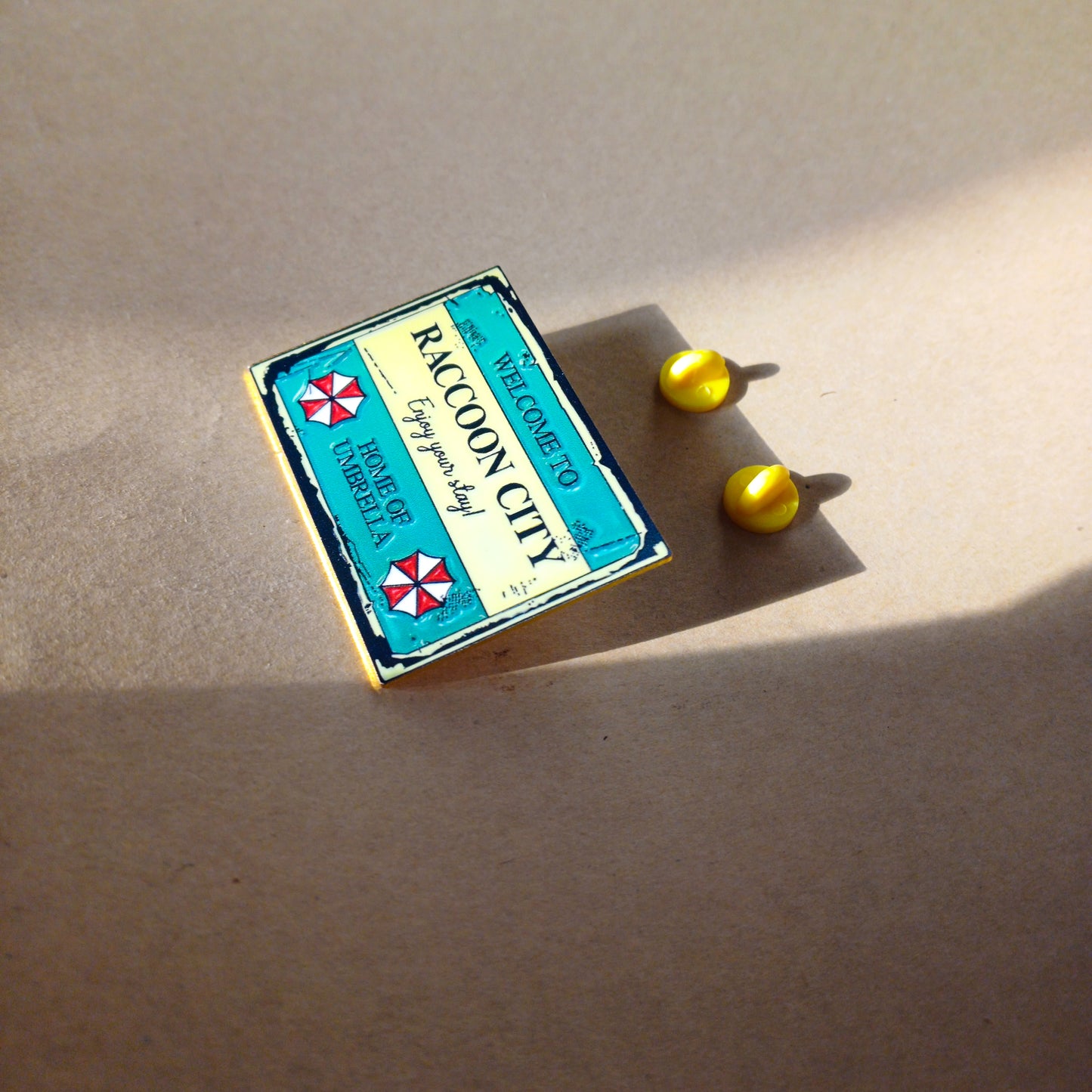 Resident Evil Welcome to Raccoon City Horror Enamel Pin - Default Title Available at 2Fast2See.co