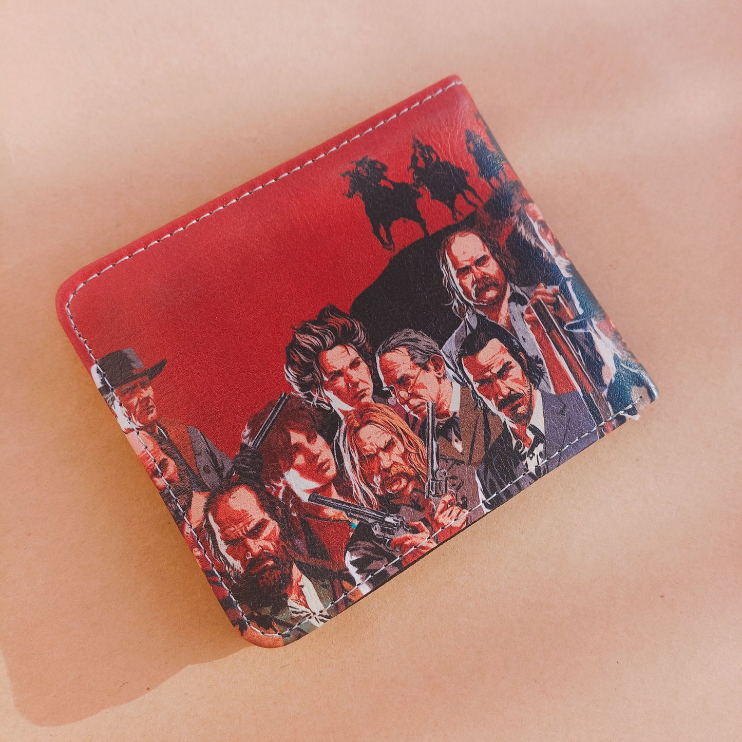 Red Dead Redemption 2 Inspired Leather Wallet - Default Title Available at 2Fast2See.co