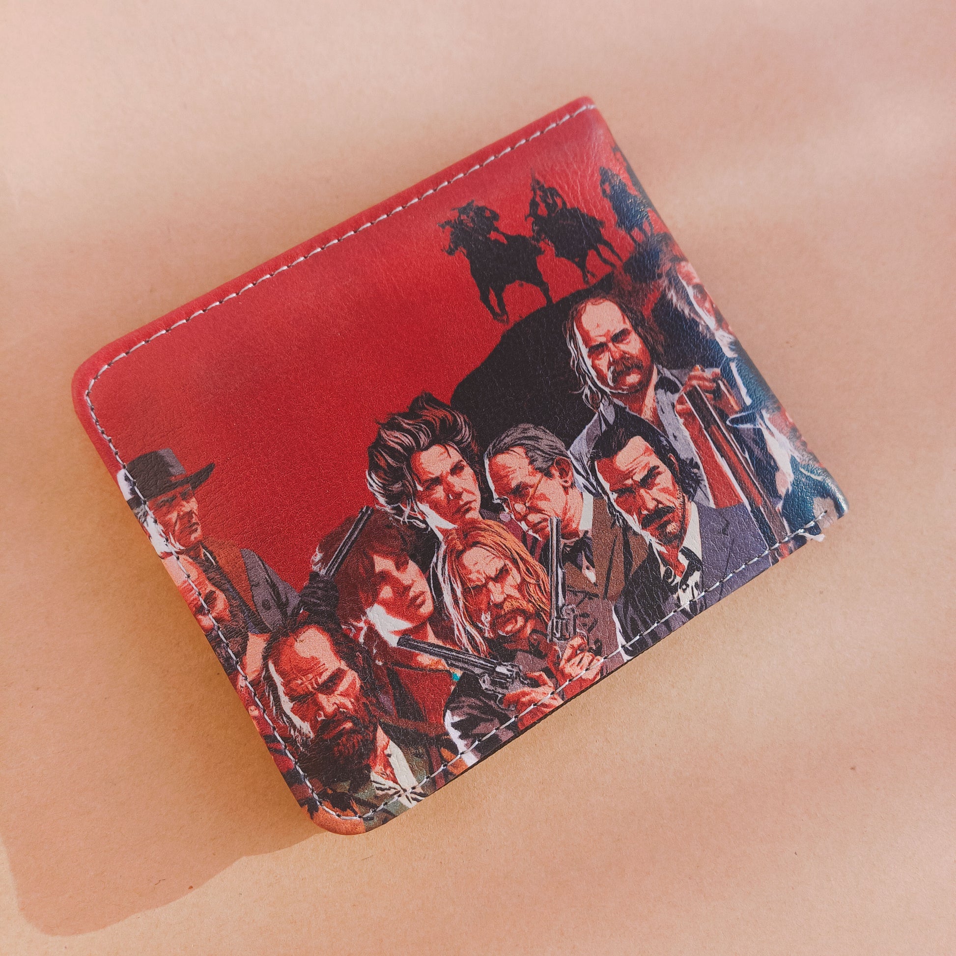 Red Dead Redemption 2 Inspired Leather Wallet - Default Title Available at 2Fast2See.co