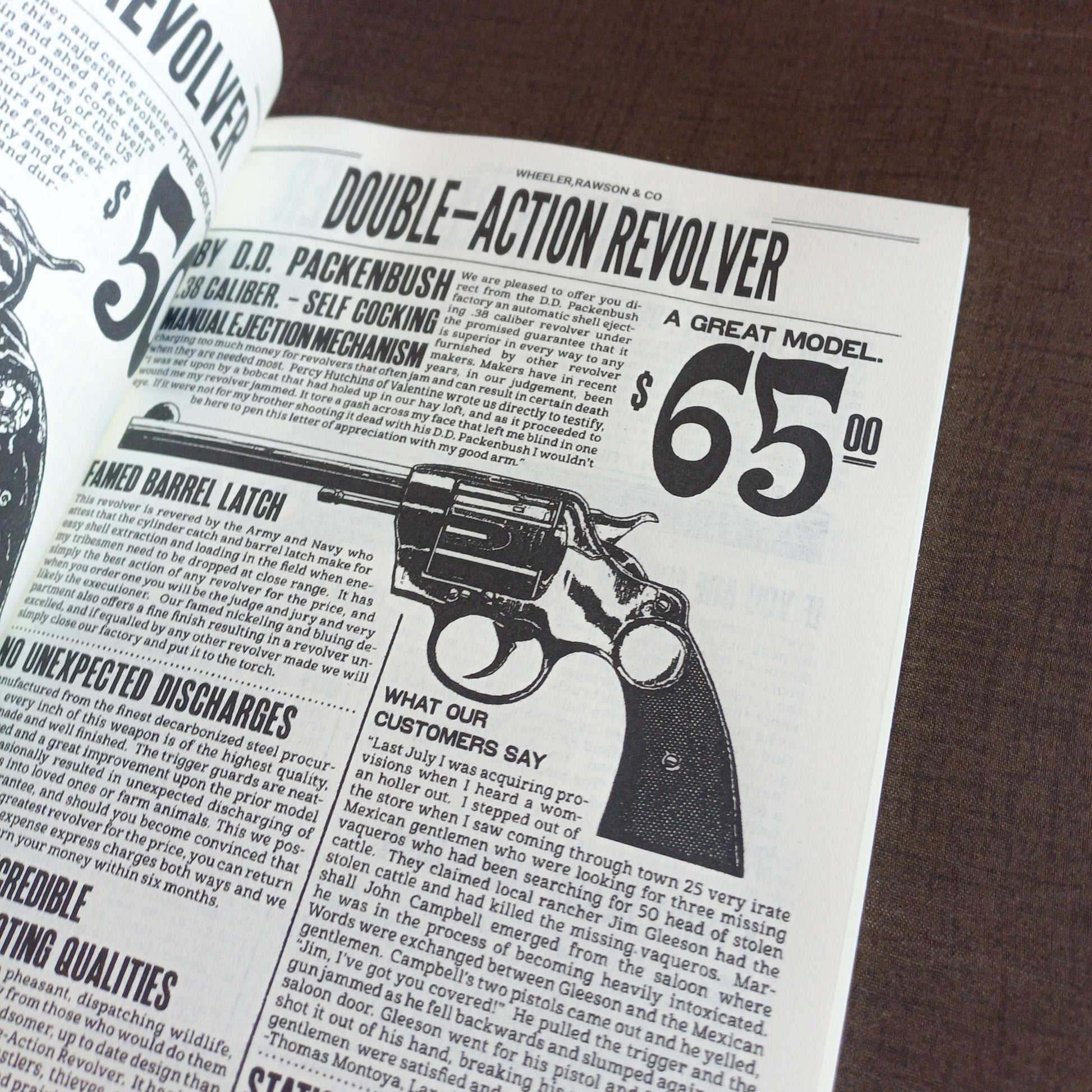 Red Dead Redemption 2 Store Catalog Manual Book Handmade Collection Item - Default Title Available at 2Fast2See.co