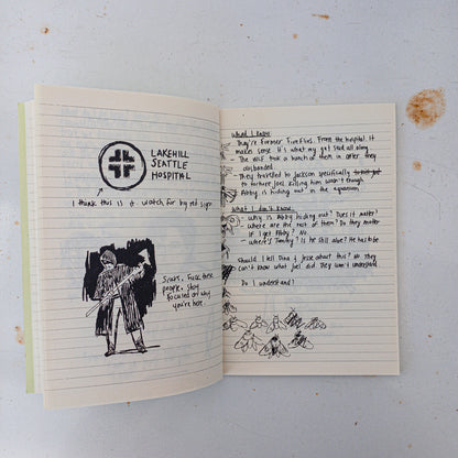The Last of Us Ellie's Handmade Journal Replica
