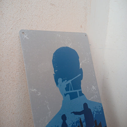 Detroit Become Human Video Game Inspired Metal Wall Tin Sign