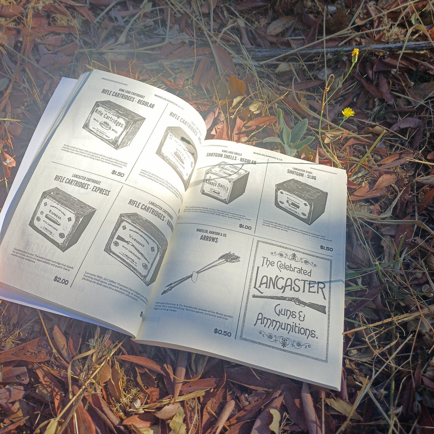 Red Dead Redemption 2 Wheeler Rawson & Co. Catalogue Replica