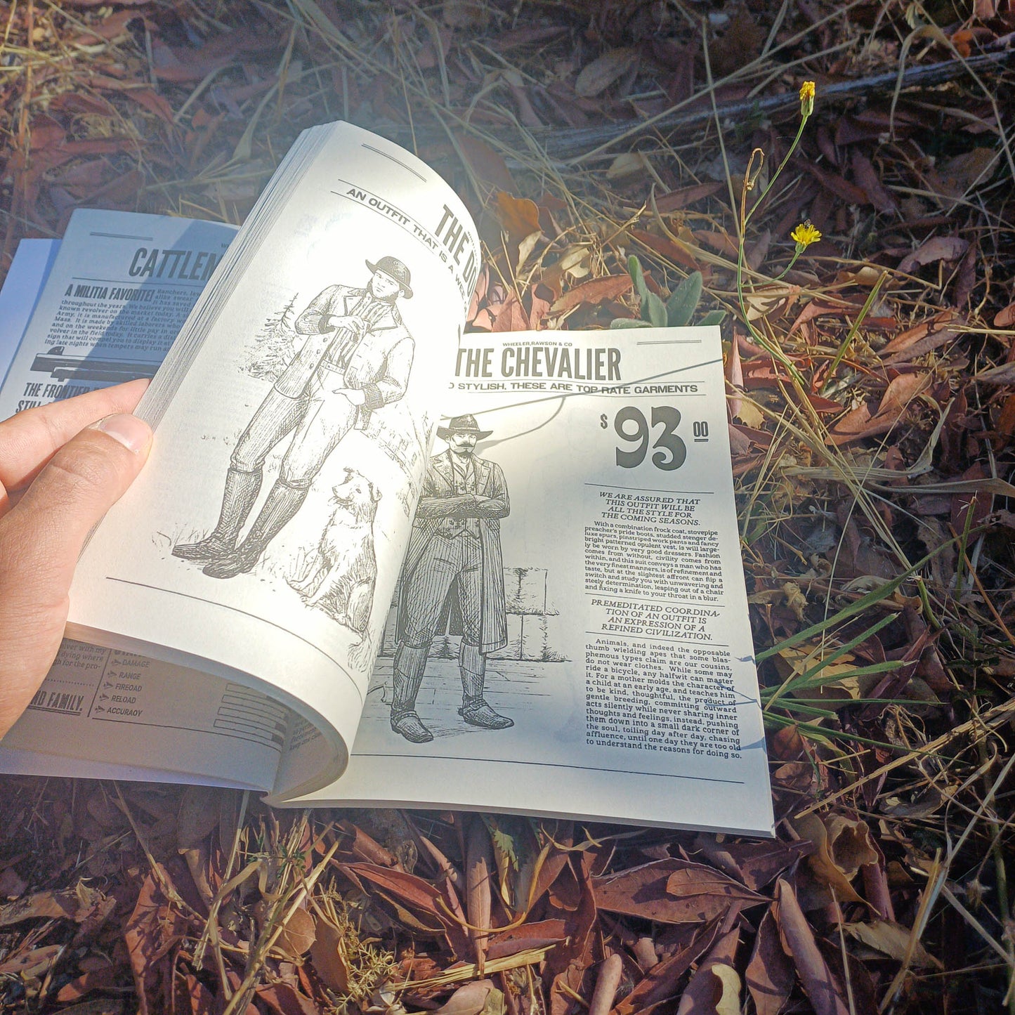 Red Dead Redemption 2 Wheeler Rawson & Co. Catalogue Replica