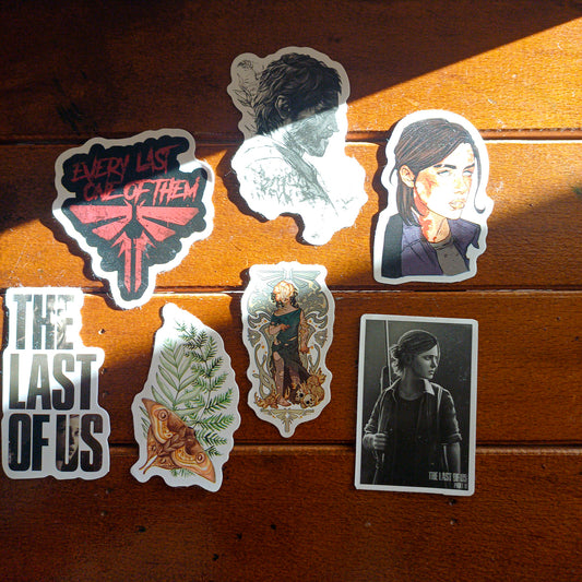 The Last of Us Part II Cartoonish & Aesthetic Stickers