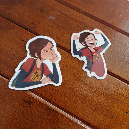 The Last of Us Part II Cartoonish & Aesthetic Stickers